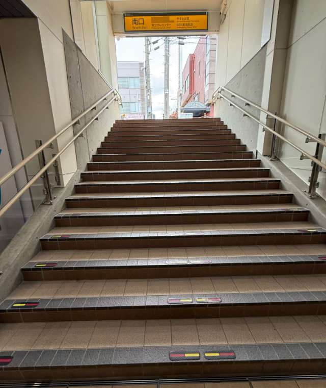 白山駅からの経路 02