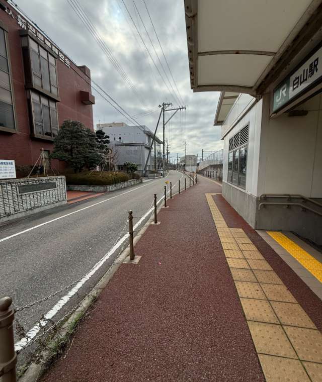 白山駅からの経路 03